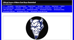 Desktop Screenshot of bluedemonsbball.com