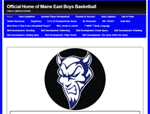 Tablet Screenshot of bluedemonsbball.com